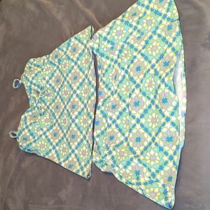 Lands End tankini 2 piece 12/14